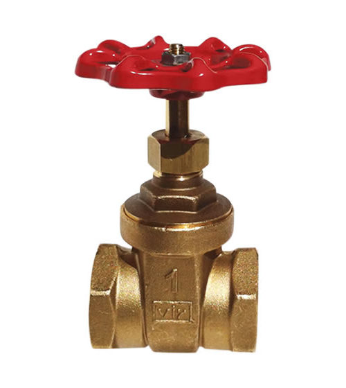 5549AB LF Brass Full Port Ball Valve Red White Valve Corp