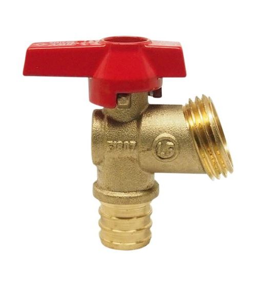 5049AB LF Brass Full Port Ball Valve - Red White Valve Corp.