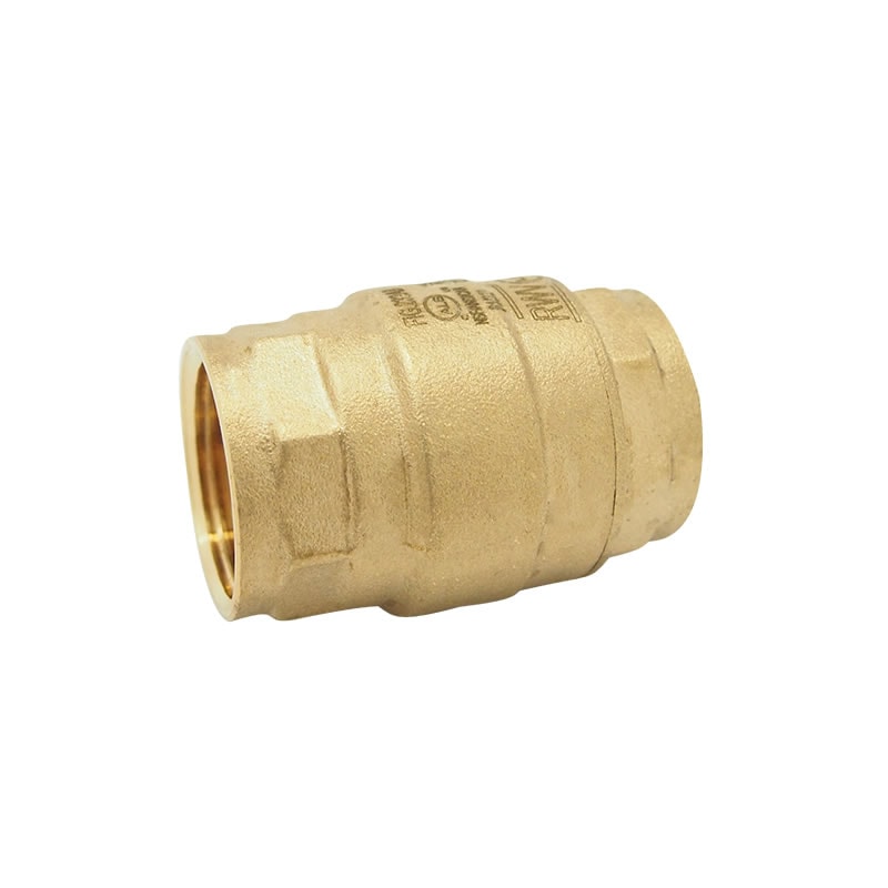 232AB LF Brass In-line Check Valve - RED-WHITE VALVE CORP.