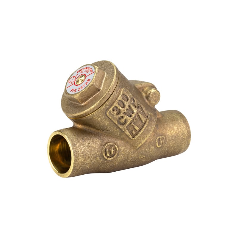 237AB DZR LF Brass Swing Check Valve