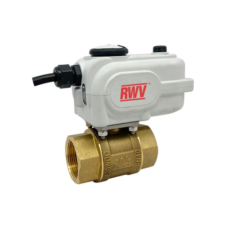 5930 24VAC Actuated Ball Valve REDWHITE VALVE CORP.