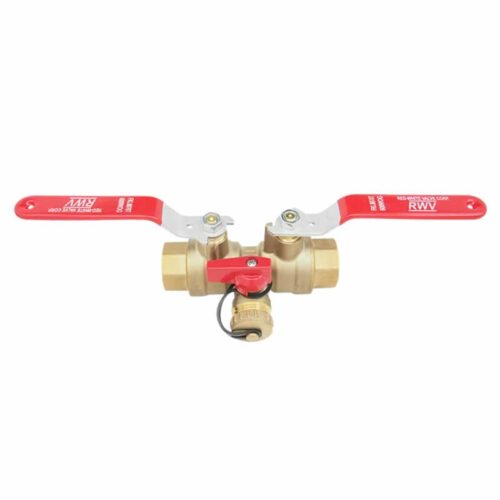 8070T DZR Brass Isolation Drain Valve REDWHITE VALVE CORP.