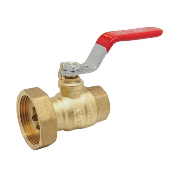99IBV DZR Brass Isolating Ball Valve with Swivel Nut