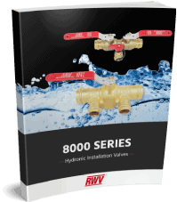 8000 Series: Hydronic Installation Valves
